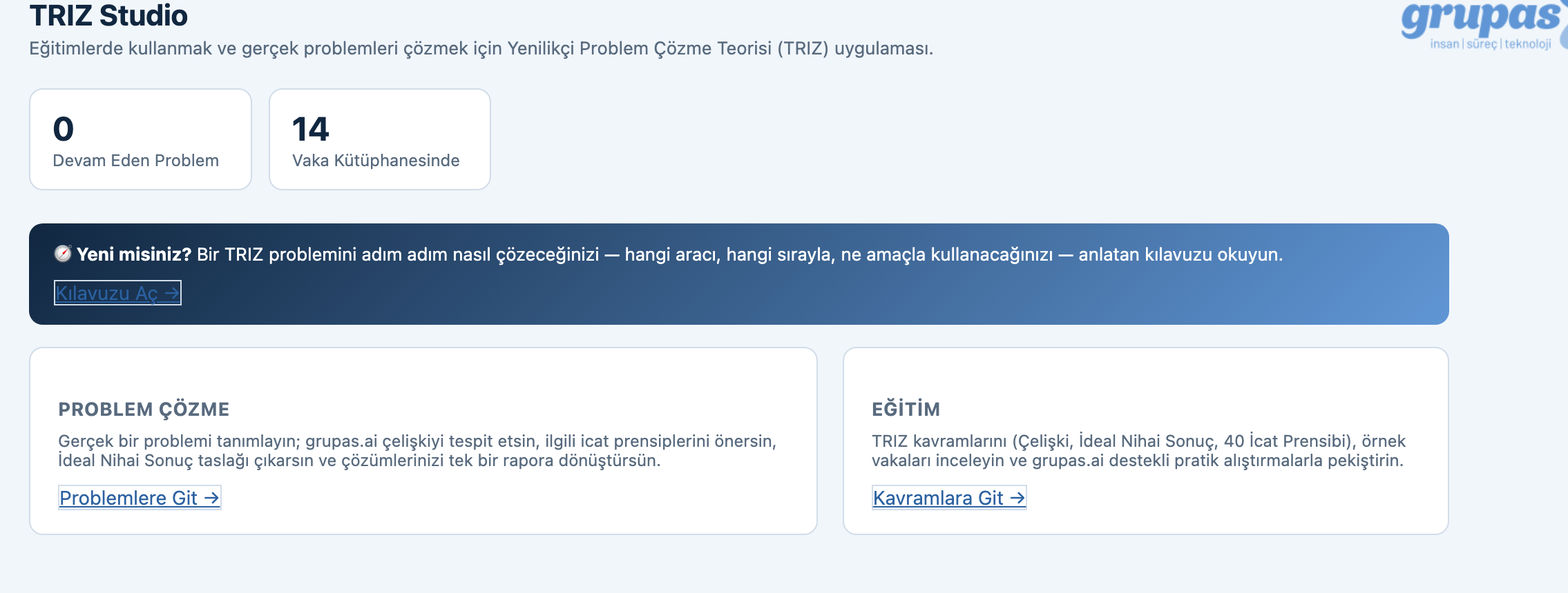 TRIZ — Panel öffnen